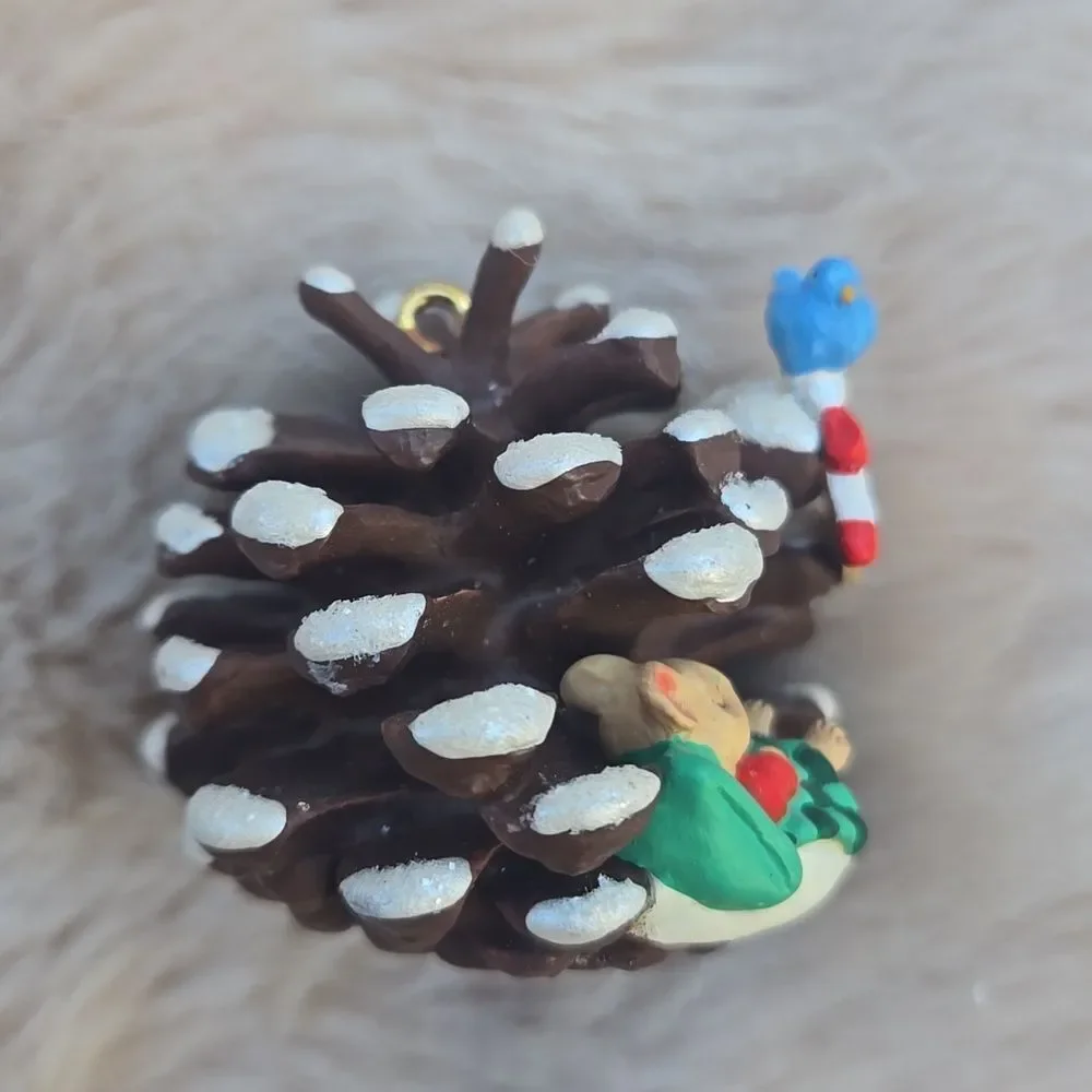 Hallmark New Home Holiday Ornament - Brown and Green, Vintage 2000